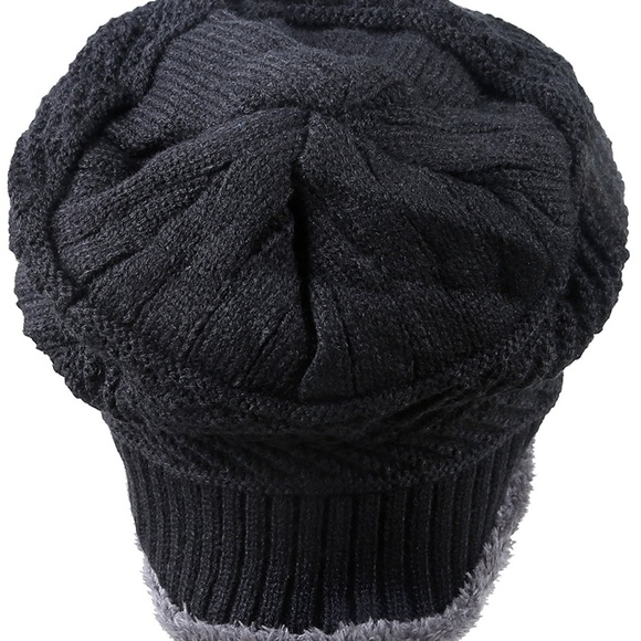 Winter Knit Skull Cap Woolen Slouchy Beanie Hat - Picture 3 of 8